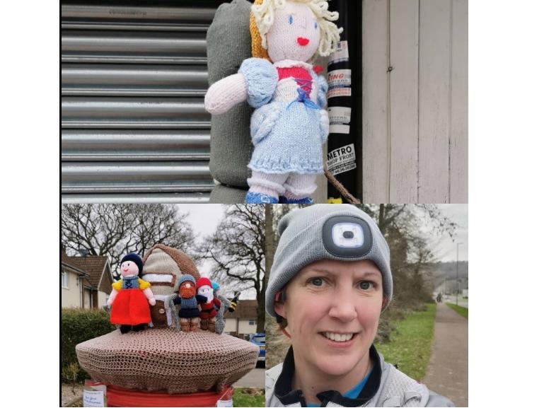 Samantha Gomm saw these two on Sunday on her my 15 mile run on Boxted Road and in Boxmoor.