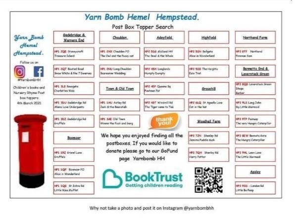 Here's where you can find the post box toppers