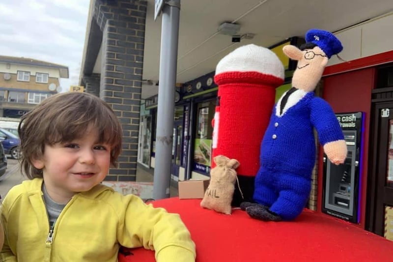 Two-year-old Finn saw one at Queens Square on Monday