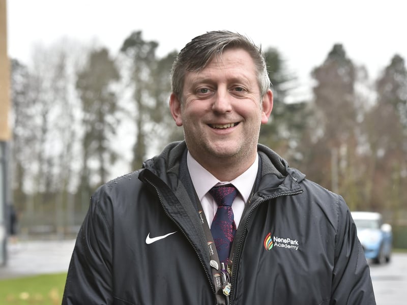 Nene Park Academy Principal Rob Grover.
