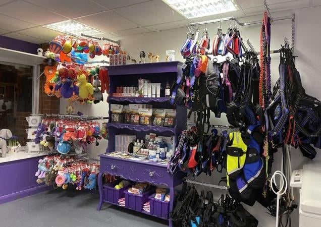 Inside the new store