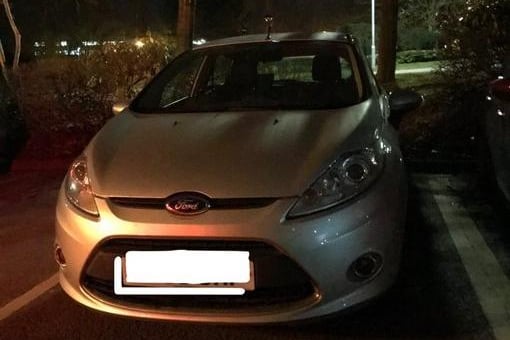 The car was stopped as it was alleagly weaving in its lane and clipped the kerb on a roundabout. The driver failed a roadside breath test and was arrested