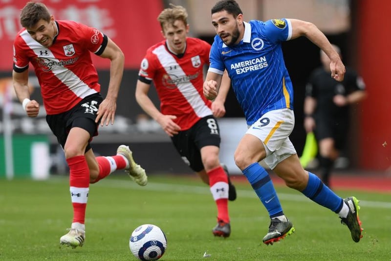 Maupay operated slightly wider than usual, and in doing so, produced one of his best performances in recent weeks. Will be frustrated not to get on the scoresheet as he was often denied by Fraser Forster, but his well-struck effort forced the corner to which Brighton gained the first advantage.
