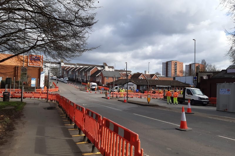 The roadworks are expected to last for six weeks