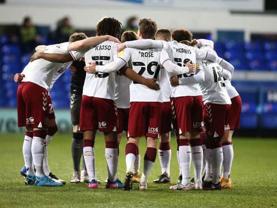 Cobblers look to be in a six-way battle to avoid the four relegation spots.