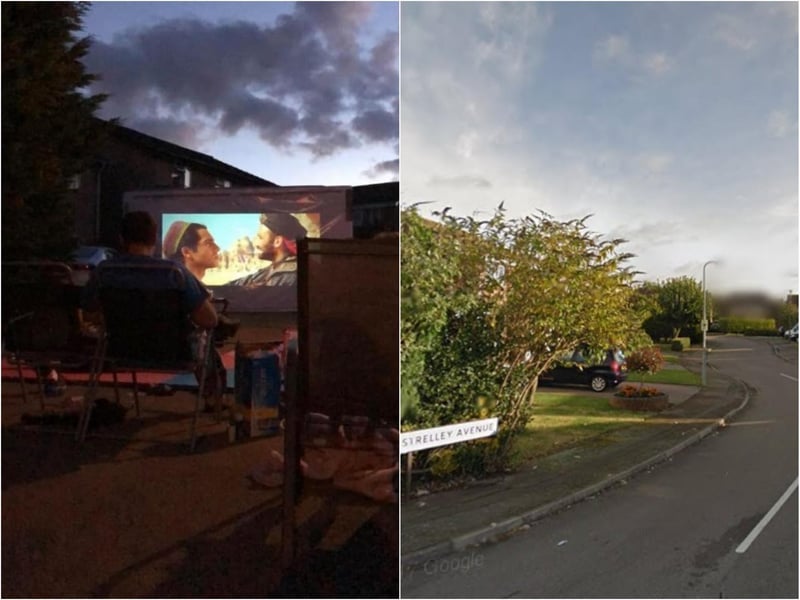 Helen Shipley said: "We had a different film every Friday evening during the summer, thanks to our lovely neighbours who organised it."