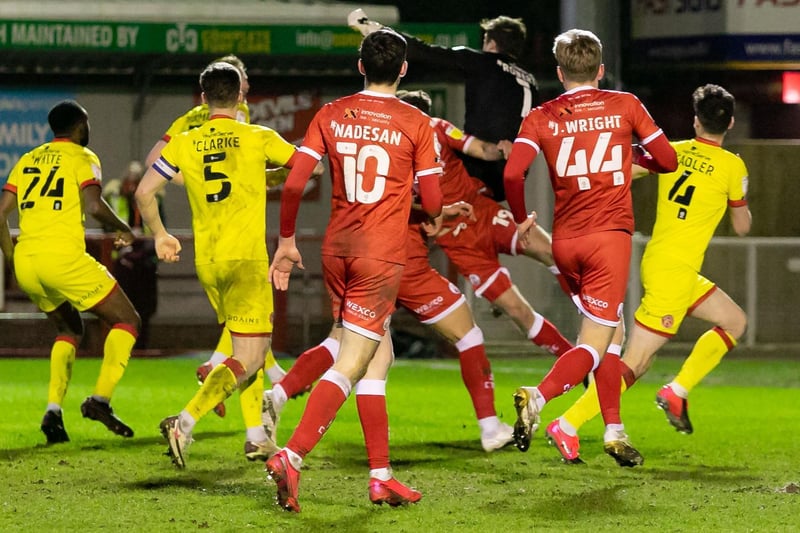 Subbed on for last twenty, and hung wide left. Didn’t touch the ball much, and looked to be playing a game on his own as his teammates looked to overload and attack down the right-hand side. Booked for a professional foul as Walsall broke and put the ball back into the area for the penalty.
