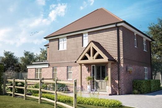 A stunning three bedroom detached home currently under construction by a local family run developer, Farndell Builders, completed to a superb specification and situated in a glorious semi-rural location close to the historic city of Chichester. Priced at £595,000 and sold through White and Brooks.