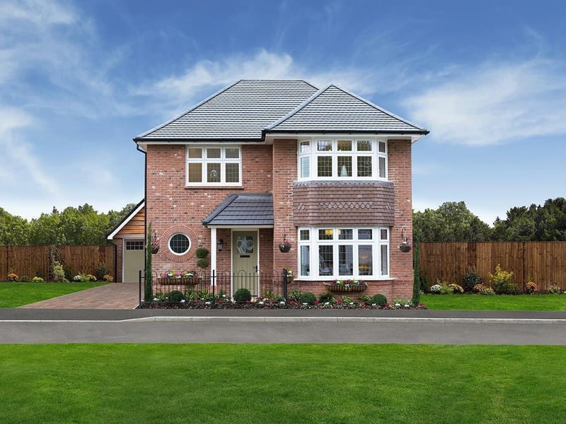 A beautiful three bedroom detached house, all with ensuites, and part of an exclusive collection of homes. Priced at £499,950 and sold through Henry Adams - Simply New Homes.