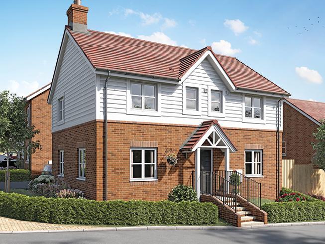 The four bedroom property, The Marlborough is ideally suited to modern family living, featuring ample flexible spaces. The elegant hallway provides access to the central living areas: An open-plan kitchen-dining area with utility room and a spacious, light-filled living room. Upstairs are four large bedrooms, with the master bedroom benefiting from an en suite bathroom. Priced at £489,950 and sold through Crest Nicholson - Kilnwood Vale.