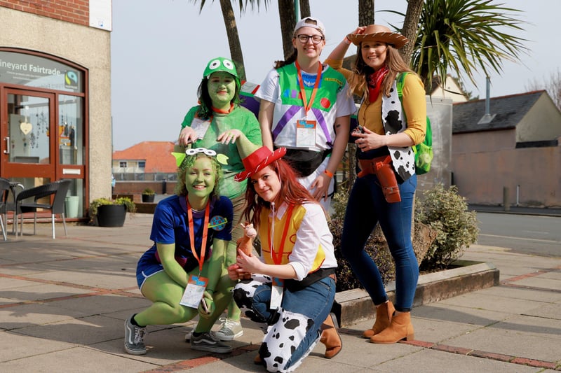 Students at 2019s rag race. Photo by Neil Cooper.