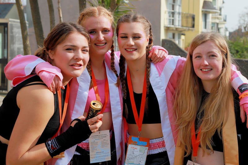 Chichester University students participating in the rag race, 2019. Photo by Neil Cooper.