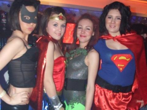 In fancy dress in 2009