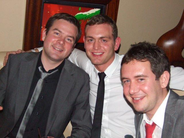 All dressed up for a night out in 2009