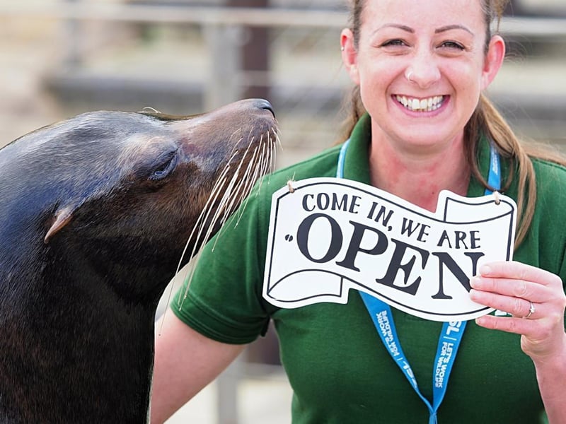 Open! ZSL Whipsnade Zoo was able to reopen, with limited capacity, from 15 June 2020 (C) ZSL