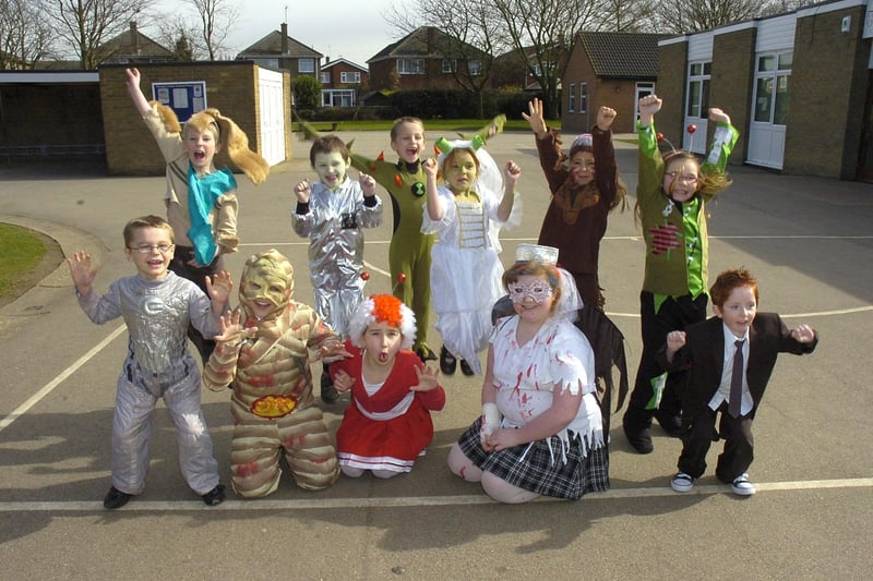 Donington’s Cowley Endowed Primary School were children had the chance to dress as a monster or alien for the day in return for a donation to Comic Relief.