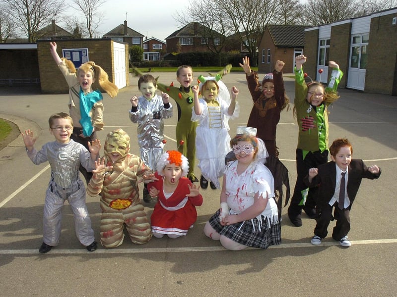 Donington’s Cowley Endowed Primary School were children had the chance to dress as a monster or alien for the day in return for a donation to Comic Relief.