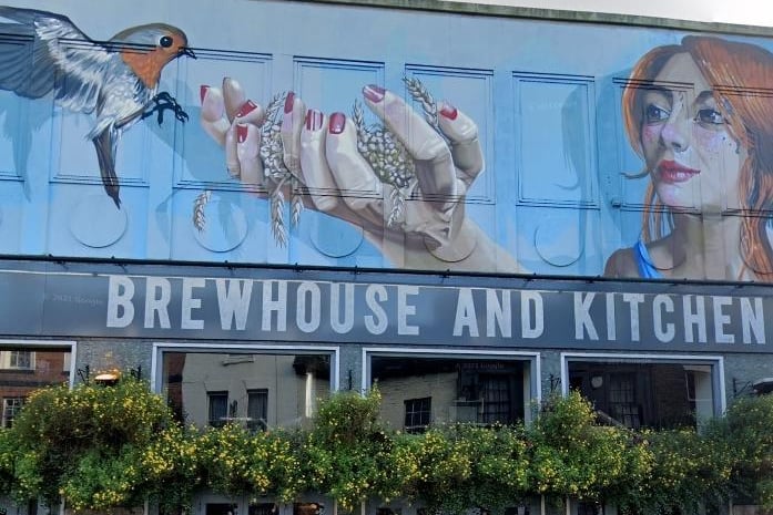 A former bank then Wetherspoon pub that was relaunched by the Brewhouse & Kitchen group in 2016 - with a microbrewery located within the main bar.