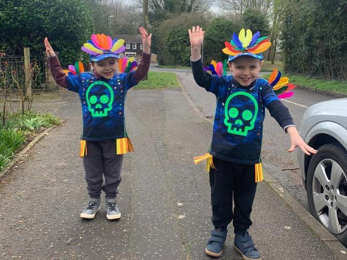 ...and, over here, we have a Carnival theme!