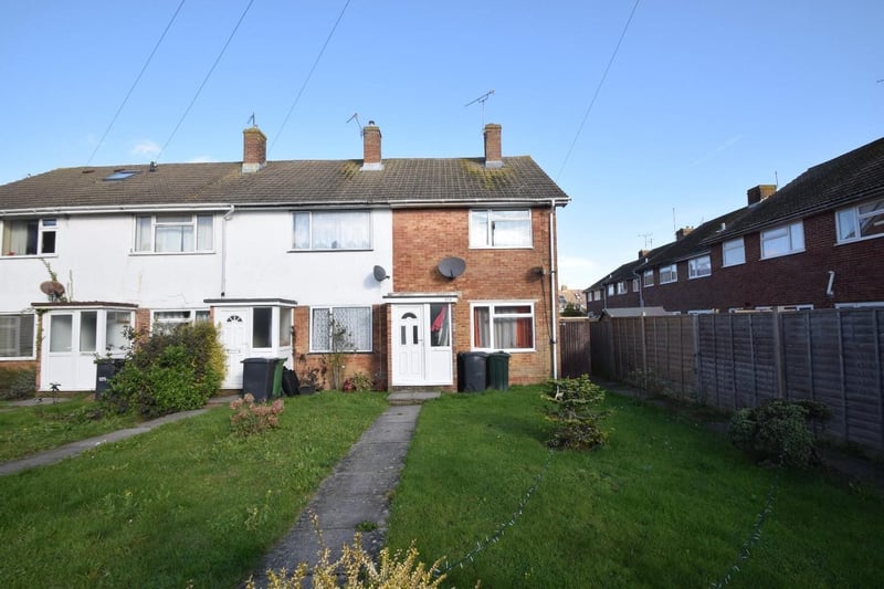 An end-of-terrace four bedroom house in the popular Hampden Park area. Price: £260,000.