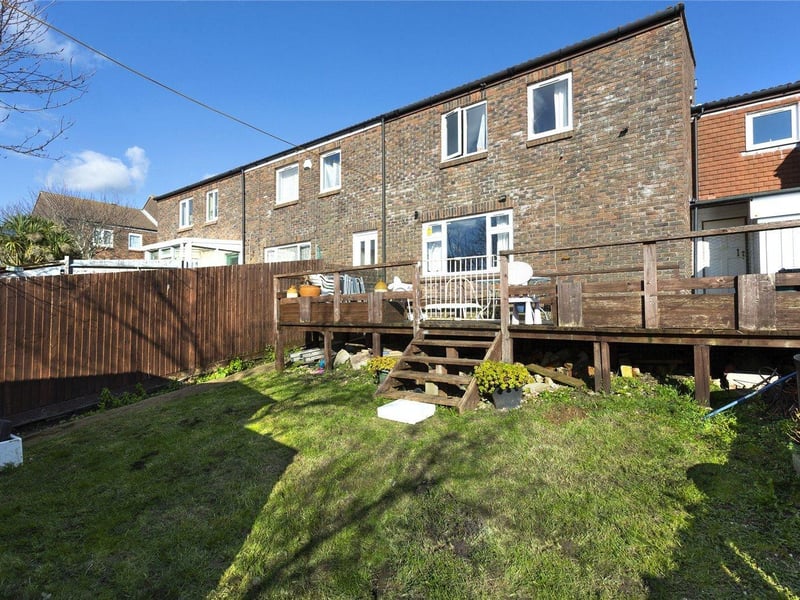 A spacious four bedroom family home with a large rear garden in a quiet location. Price: £300,000.