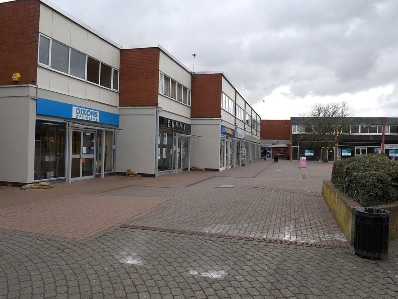 Sleaford streets and shops during Coronavirus Pandemic. EMN-210323-114146001