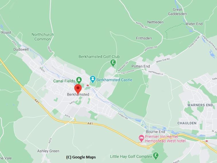 Berkhamsted West recorded 13 deaths due to Covid-19