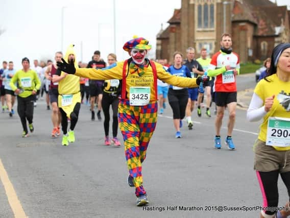 Scenes from recent Hastings Half Marathons, captured by our photographer Justin Lycett and contributed by those who were there