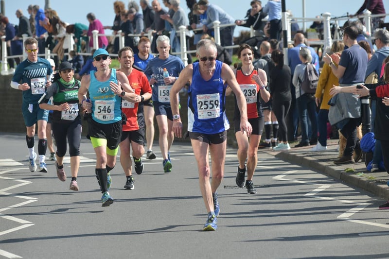 Scenes from recent Hastings Half Marathons, captured by our photographer Justin Lycett and contributed by those who were there