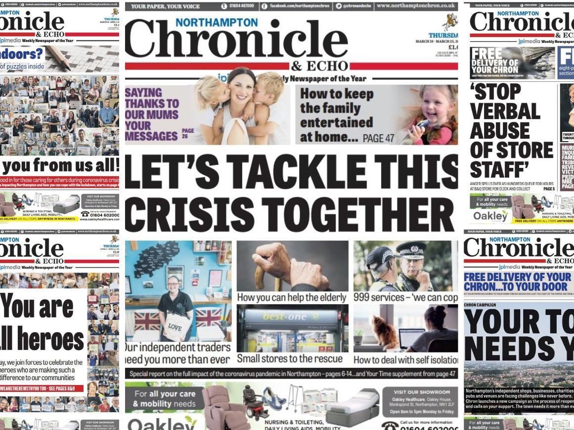 Some of the front pages from last year