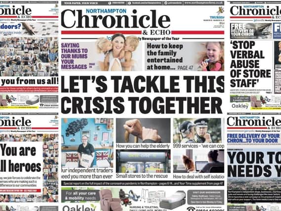 Some of the front pages from last year
