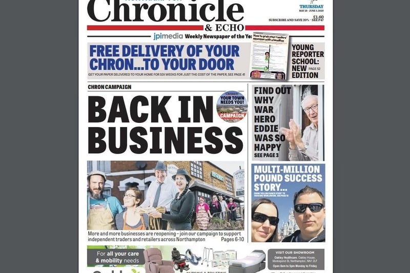 On May 28, the Chron continued its campaign, featuring some of the traders who were reopening this week.