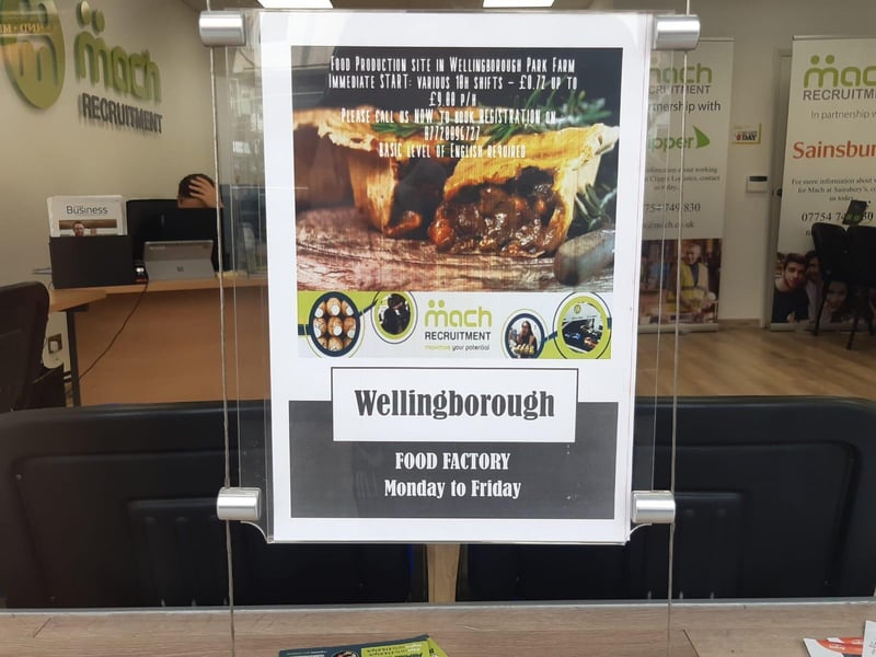 Based at the food production site in Wellinborough Park Farm, this job has an immediate start, with various 10 hour shifts, and pay of up to £9 per hour.
To enquire about this job, call: 07720096727