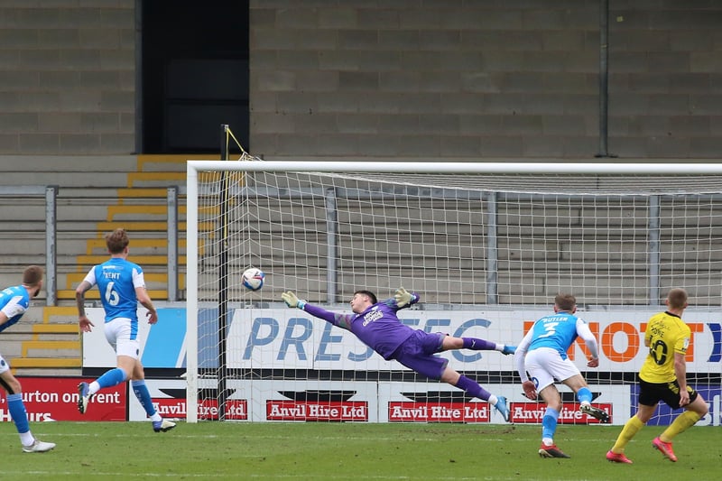 CHRISTY PYM: Hindered by a hip problem which might have accounted for a less than agile attempt to keep out the Sunderland equaliser. The visitors' keeper was far the busier 6.