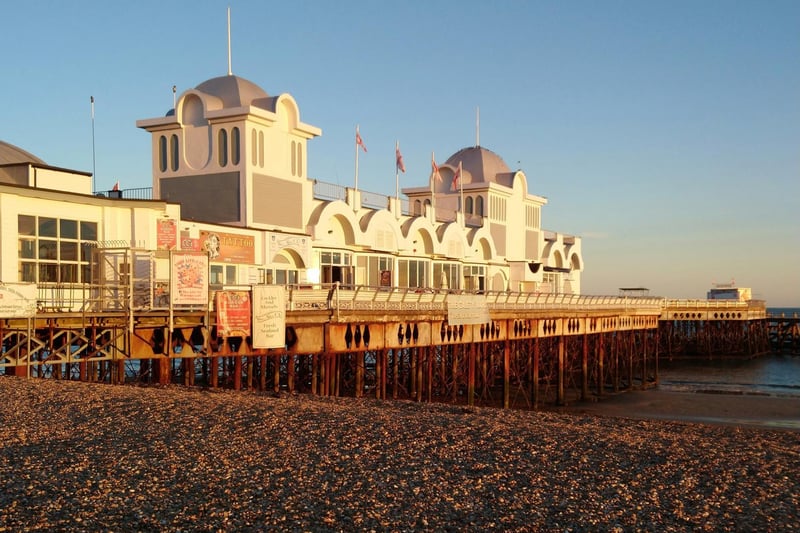 The joint ninth most common place people left the area for was Portsmouth, with 92 leaving in the year to June 2019. Pictured is South Parade Pier in Southsea.