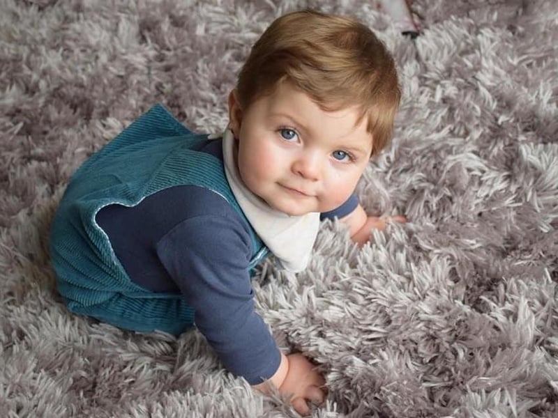Marley Robert Lloyd Kirton will be celebrating his first birthday on April 15. In fact, he made an appearance in our first ever lockdown babies gallery last year - they grow so fast!