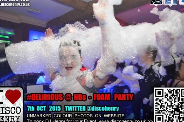 NB's Foam Party 2015. Credit: Disco Henry