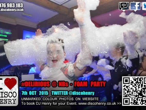NB's Foam Party 2015. Credit: Disco Henry