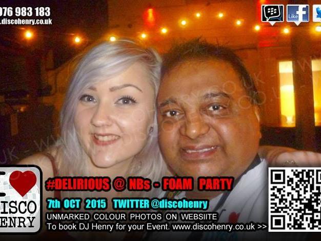 NB's Foam Party 2015. Credit: Disco Henry