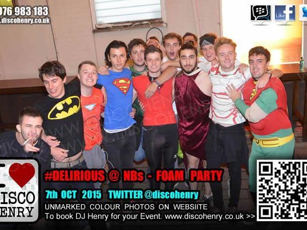 NB's Foam Party 2015. Credit: Disco Henry