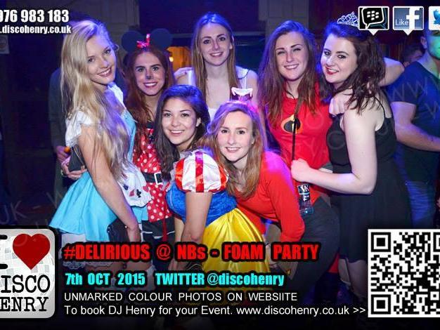 NB's Foam Party 2015. Credit: Disco Henry