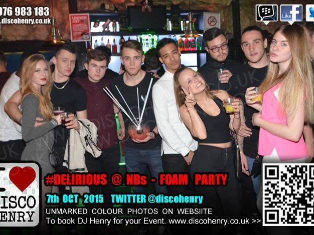 NB's Foam Party 2015. Credit: Disco Henry