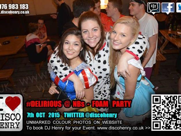 NB's Foam Party 2015. Credit: Disco Henry