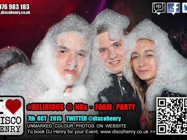 NB's Foam Party 2015. Credit: Disco Henry
