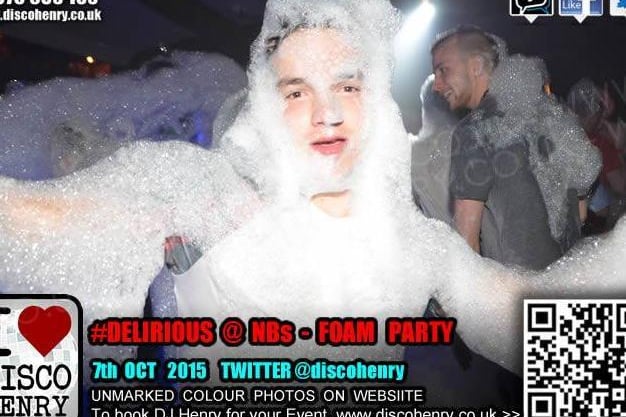 NB's Foam Party 2015. Credit: Disco Henry