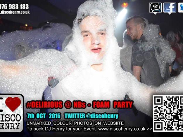 NB's Foam Party 2015. Credit: Disco Henry