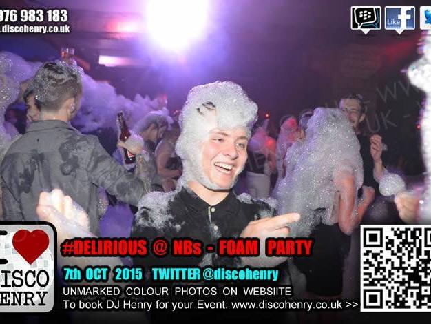 NB's Foam Party 2015. Credit: Disco Henry