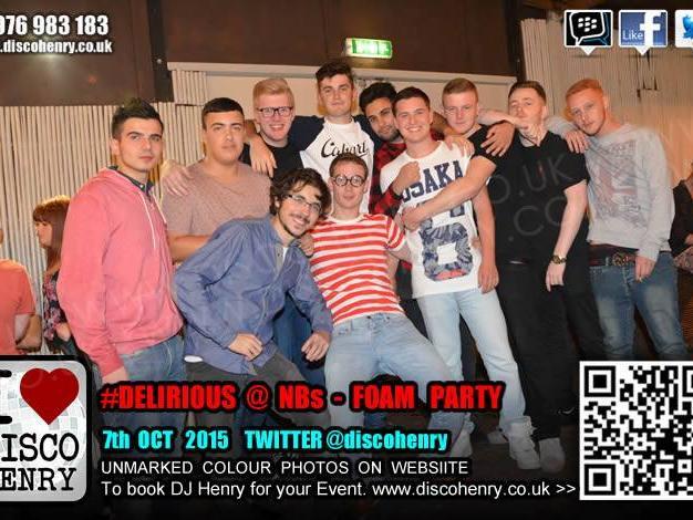 NB's Foam Party 2015. Credit: Disco Henry