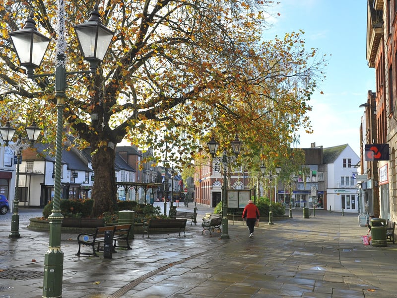 The most common place people left the area for was Horsham, with 842 departures in the year to June 2019.