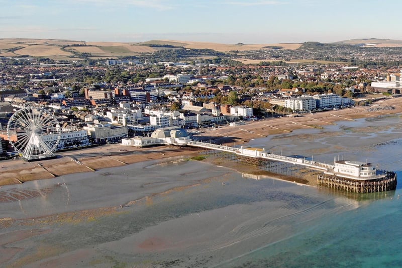 The fourth most common place people arrived in the area from was Worthing, with 499 arrivals in the year to June 2019.
 Picture by Eddie Mitchell